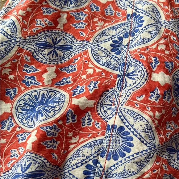 Anthropologie • Tie-Front Printed Mini Dress - Picture 7 of 9